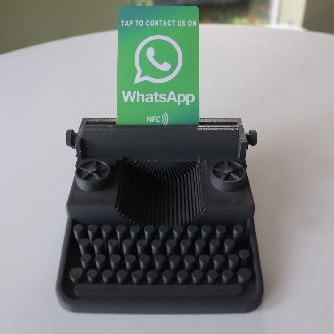 Hoe maak je van je mobiele nummer een WhatsApp-link voor je NFC-pas?