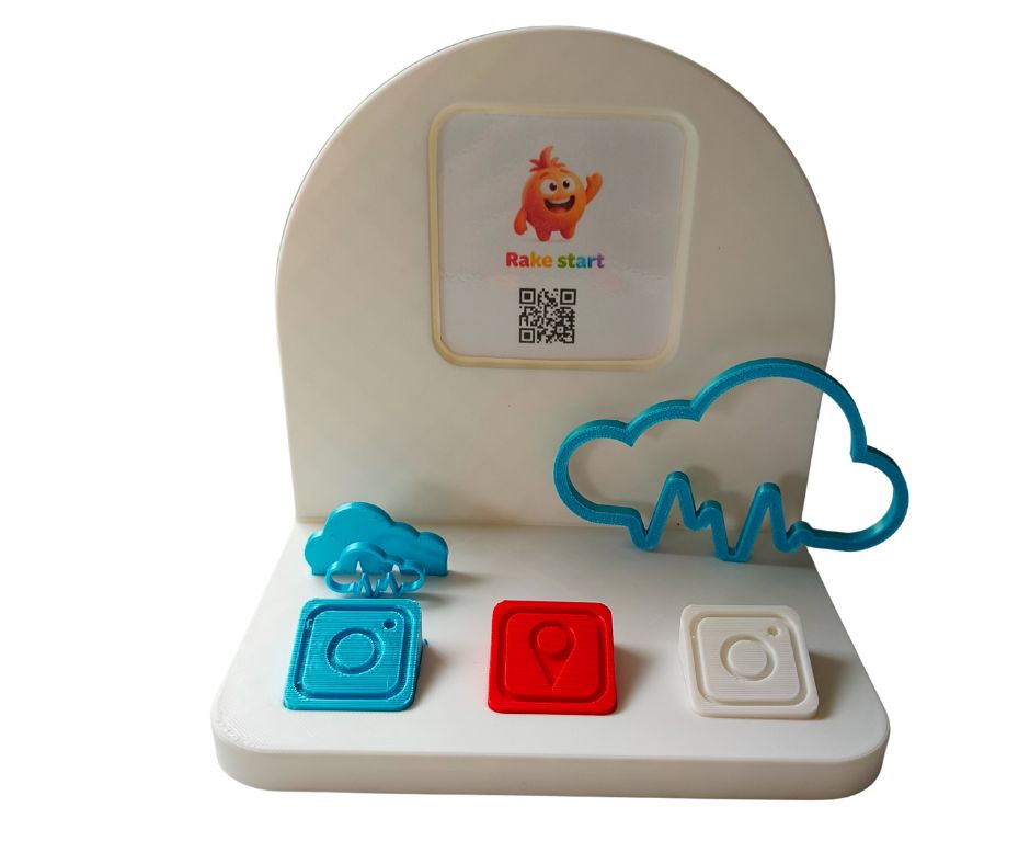 Wolkje & Waves NFC Toonbank Standaard – meer reviews & berichten met één tik