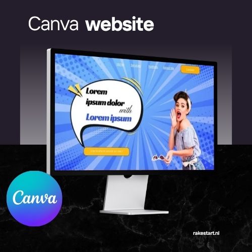Website Sjabloon voor Creatieve Professional | Bewerkbare Canva Website voor Designers, Fotografen, Make-up Artists & Content Creators