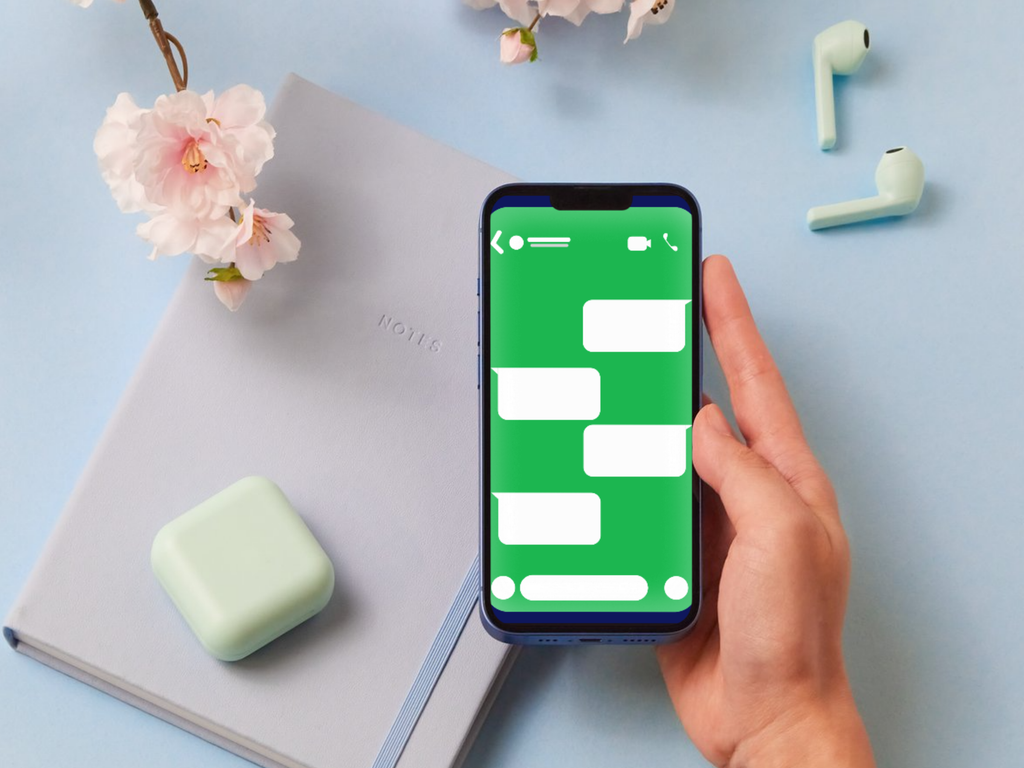 Groene NFC WhatsApp-kaart | Tap-to-Chat Kaartje
