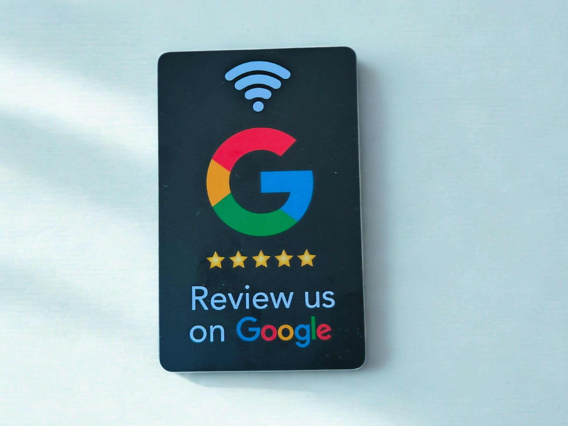 Google bordje + Google pas