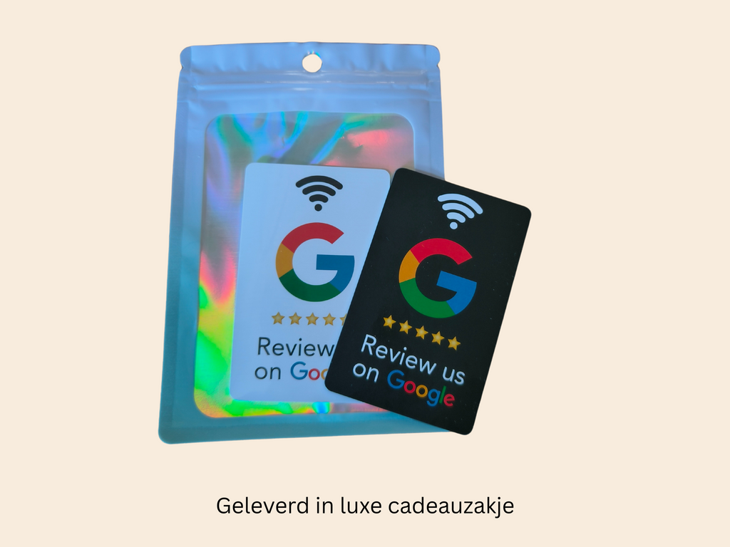 Google bordje + Google pas