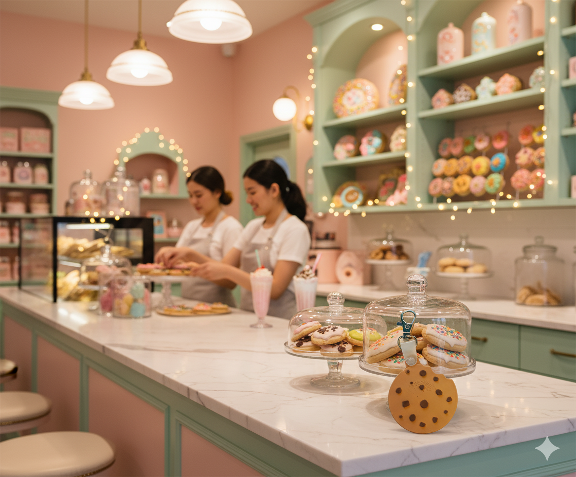 NFC Sleutelhanger – Koekje met Hap – Cookie Edition