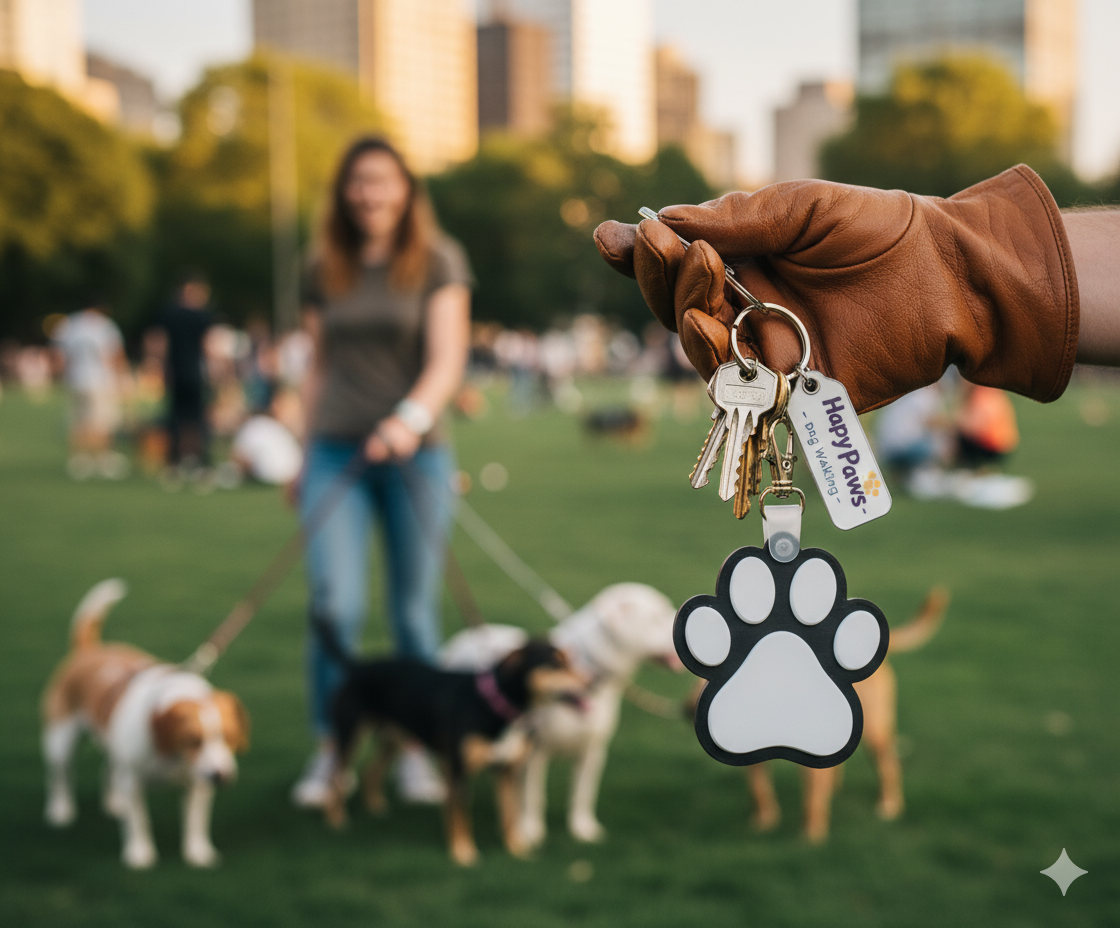 NFC Sleutelhanger – Hondenpoot – Pets Edition