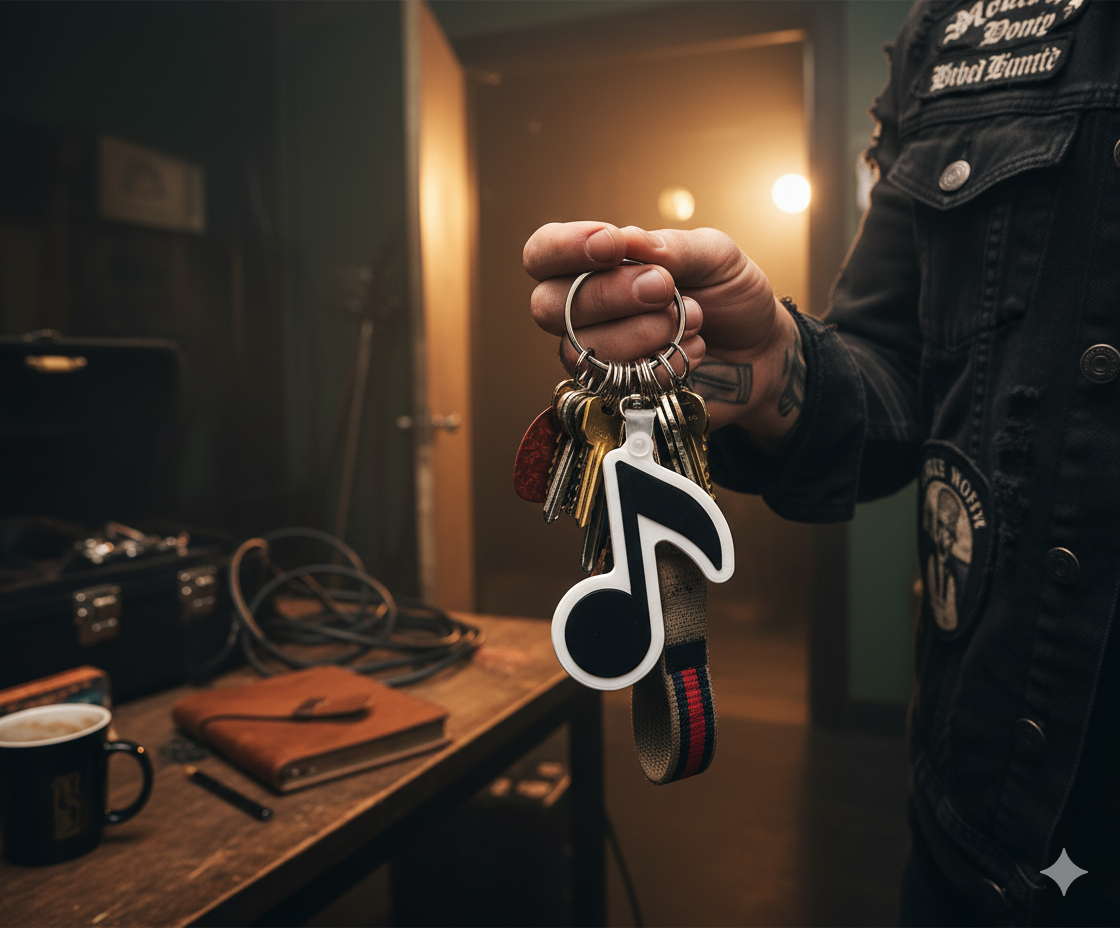 NFC Sleutelhanger – Muzieknoot – Music Edition