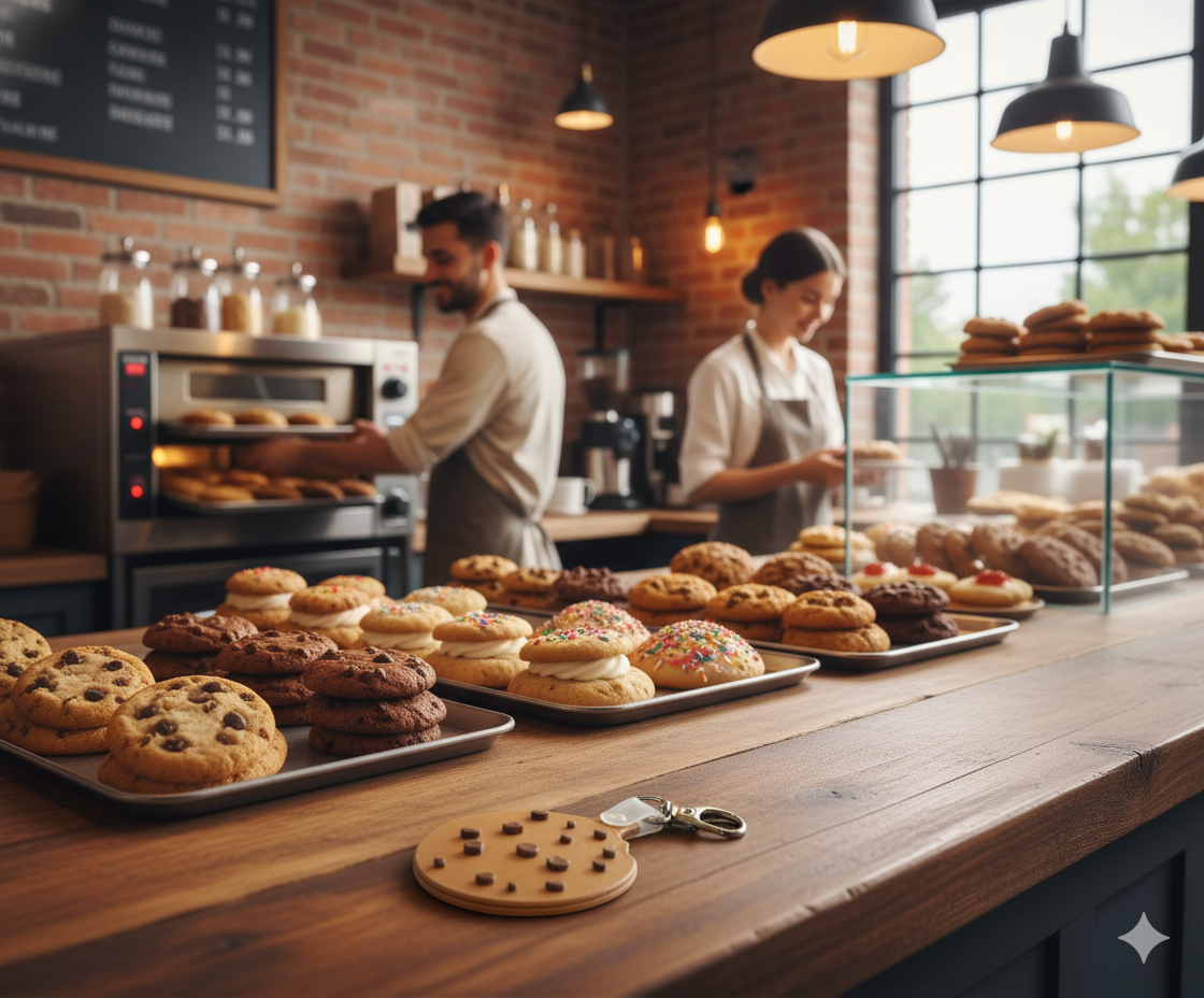 NFC Sleutelhanger – Koekje met Hap – Cookie Edition