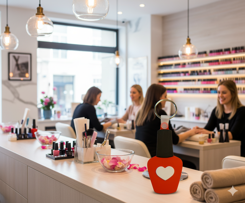 NFC Sleutelhanger – Nagellak – Nail Tech Edition