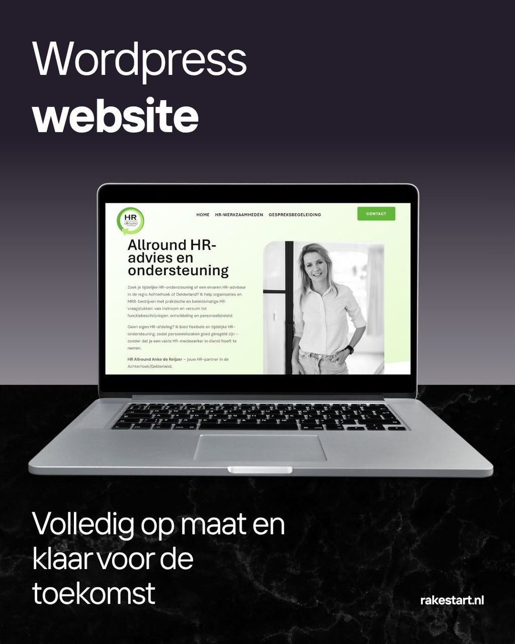 WordPress One-Pager – 100% maatwerk + gratis lifetime Divi