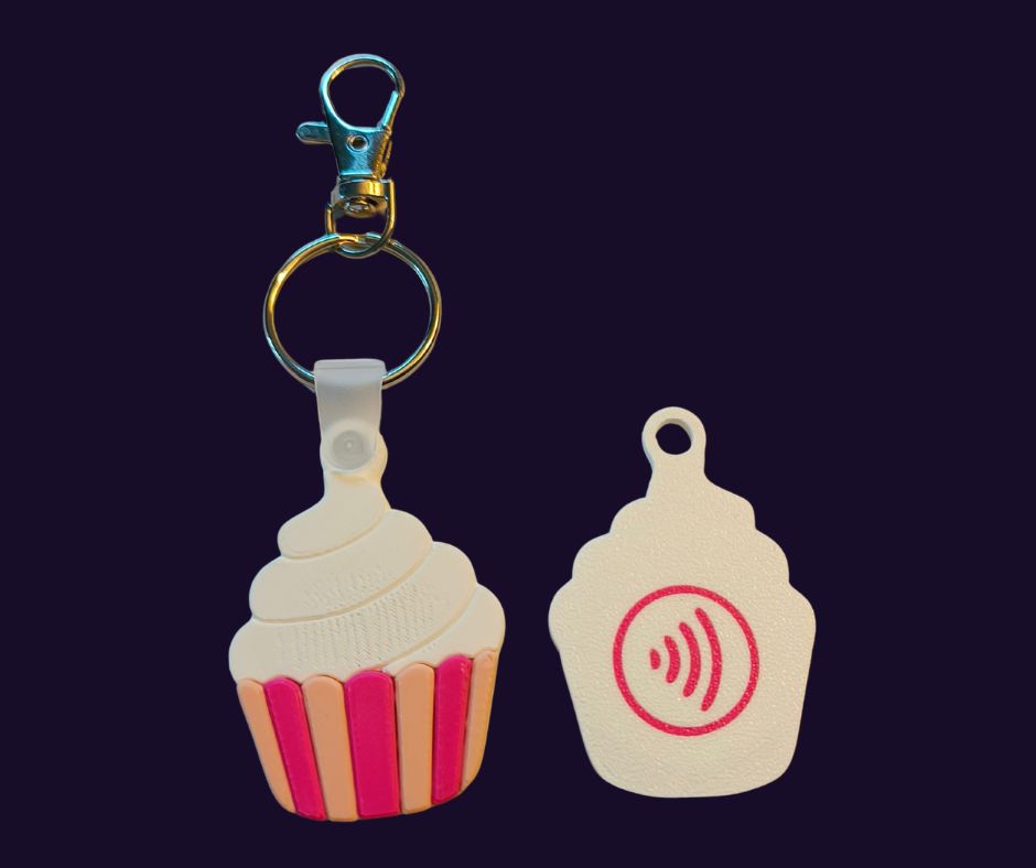 NFC cupcake sweet edition sleutelhanger