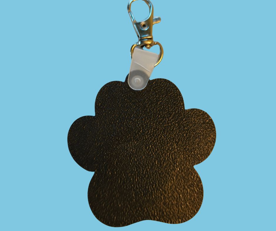 NFC hondenpoot sleutelhanger voor dierenbranche