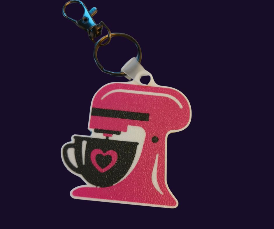 NFC roze mixer sleutelhanger