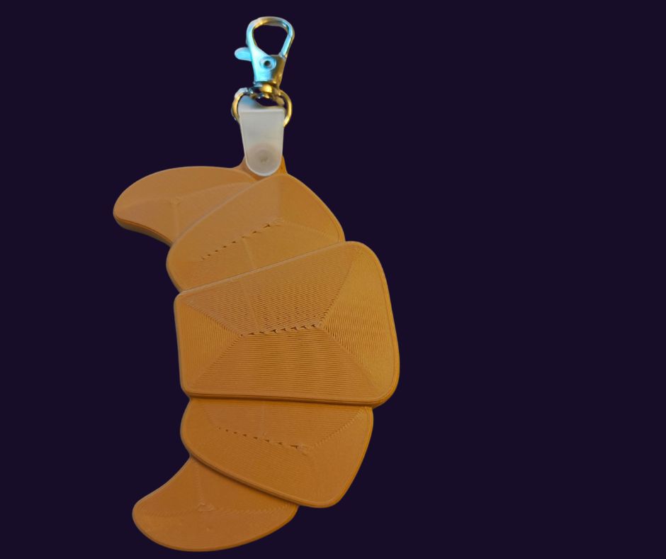 NFC croissant sleutelhanger bakery edition