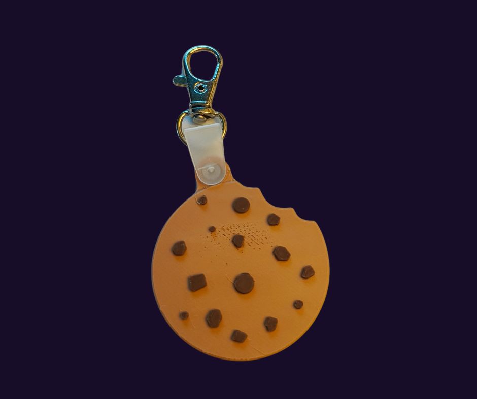 NFC koekje met hap sleutelhanger