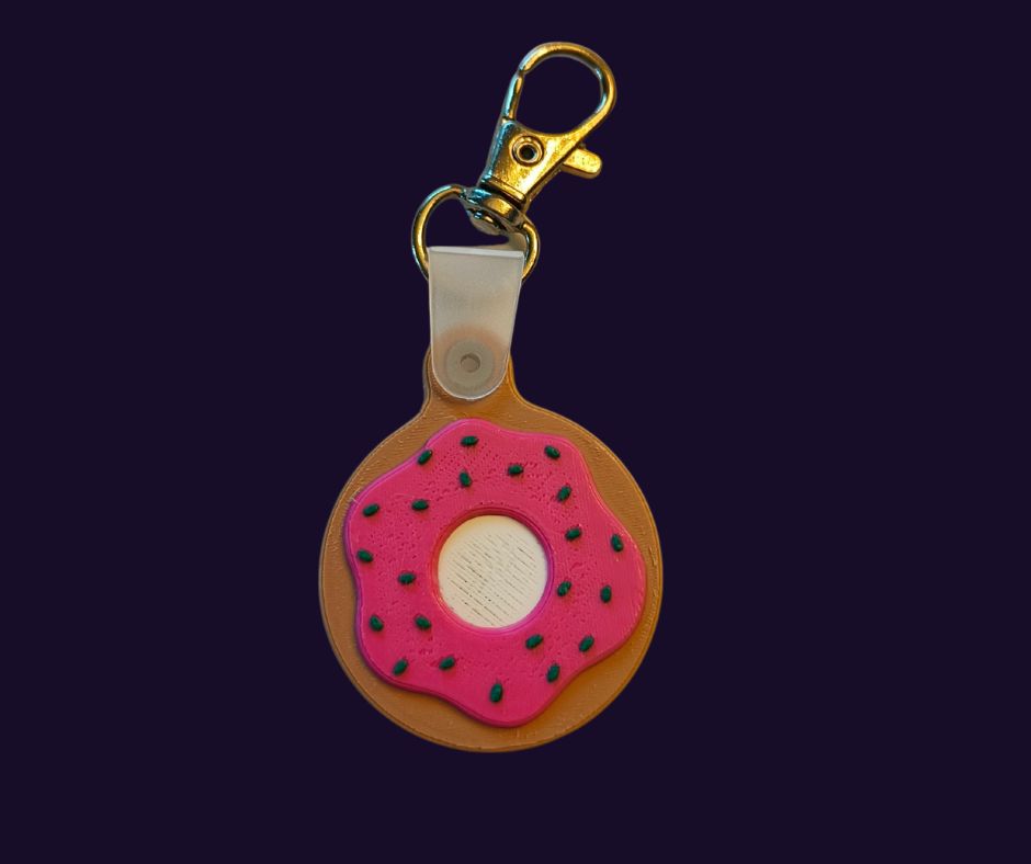 NFC Sleutelhanger – Donut – 3D Geprint in NL