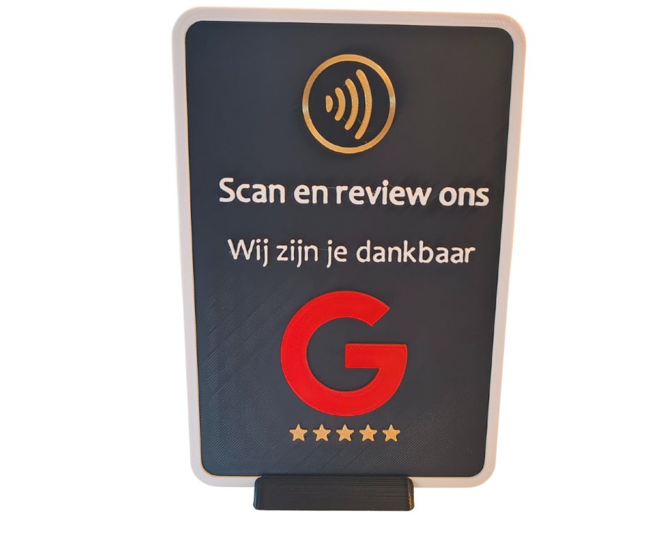 google review bord
