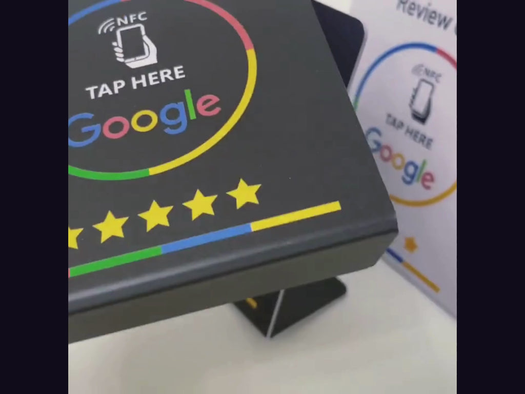 Google bordje + Google pas