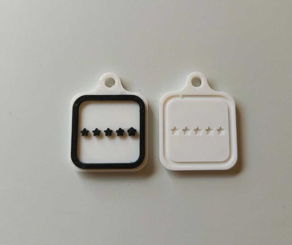 5-sterren Review NFC-sleutelhanger – 3D sleutelhanger voor meer reviews