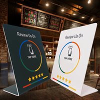 Google Review NFC Display – Zwart | Meer Reviews, Meer Zichtbaarheid, Meer Klanten