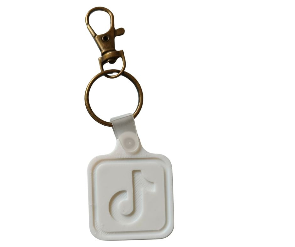 TikTok NFC-sleutelhanger – 3D keytag naar jouw TikTok-profiel