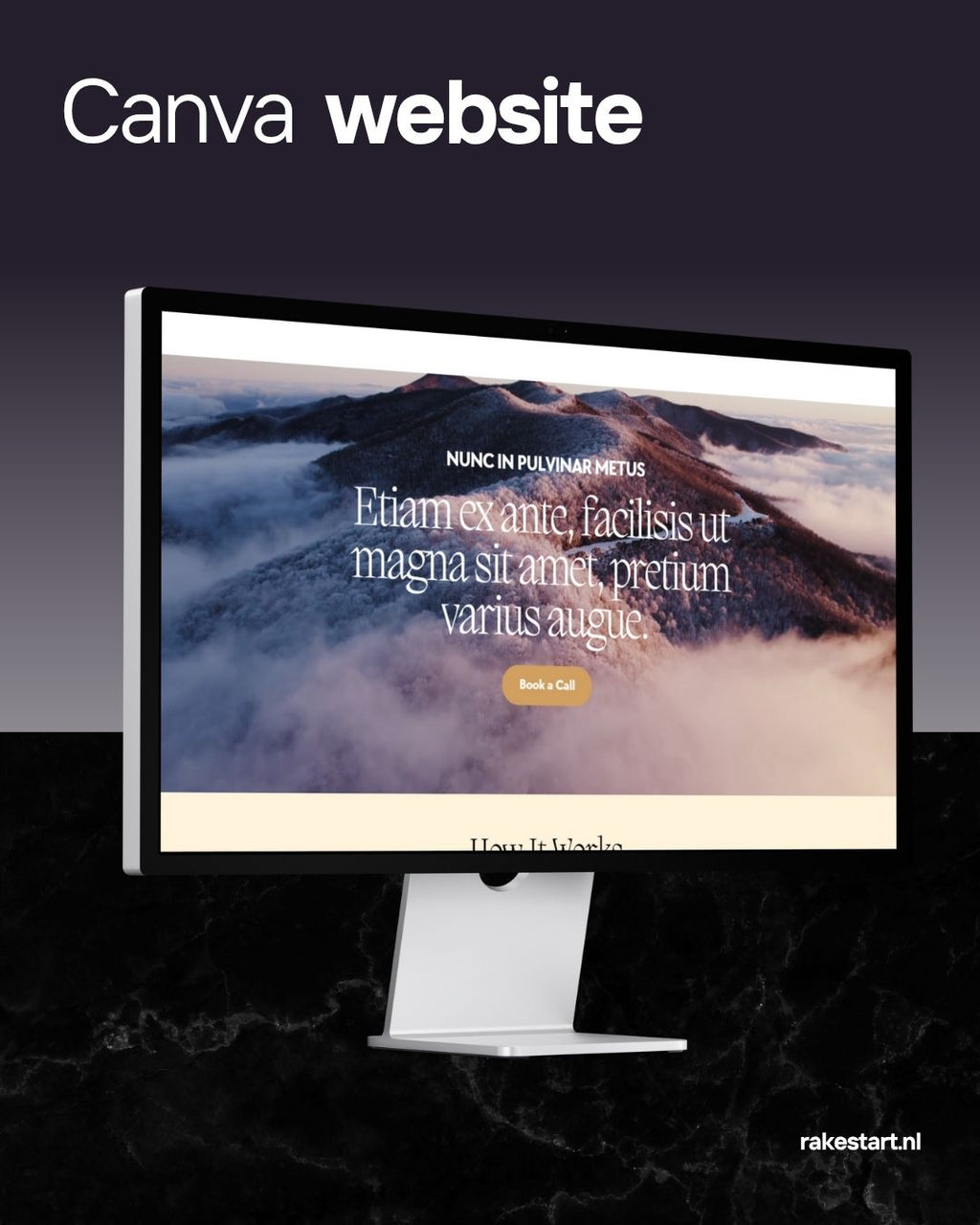 Coaching Website Template | Canva Website voor Coaches & Mentoren | Professioneel & Mobielvriendelijk
